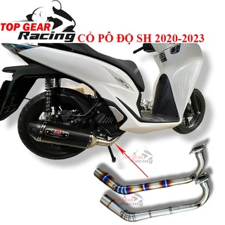 Cổ pô sh 350i 150i 160i 125i 2020-2023 titanium lên màu
