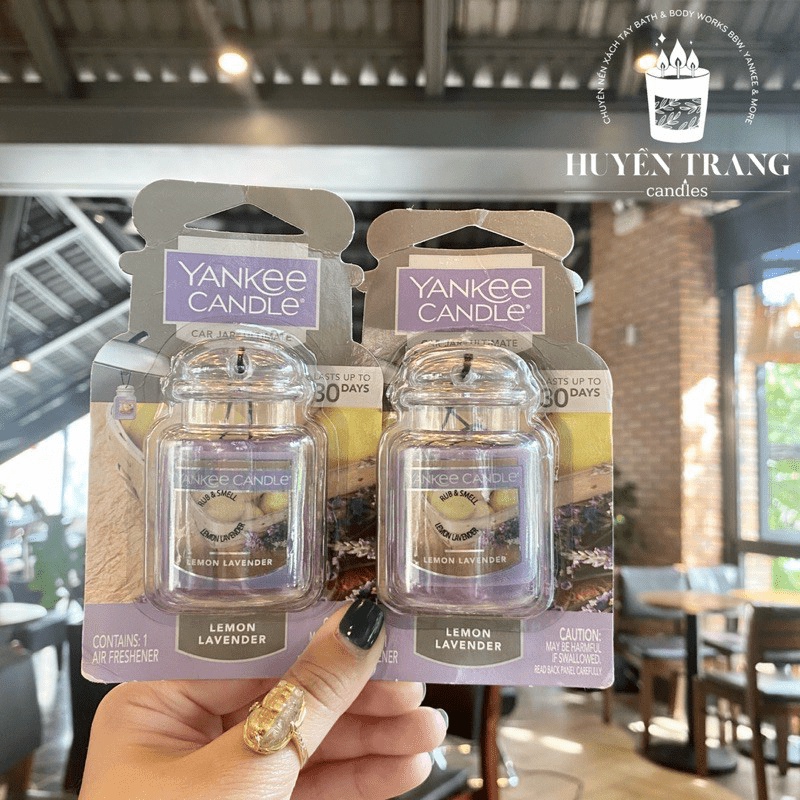 Sáp thơm treo xe hơi oto hãng Yankee Candle USA mùi hương mới