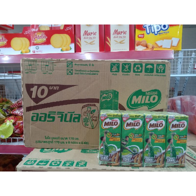 Thùng sữa Milo nội địa Thái Lan×48hộp