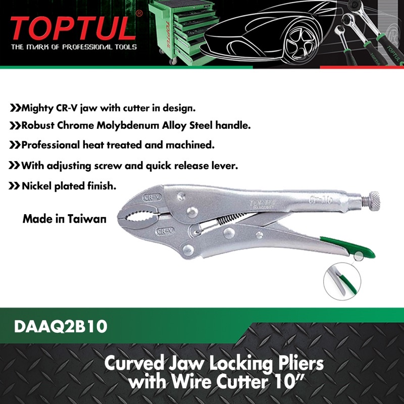 Kềm kẹp 10" DAAQ2B10