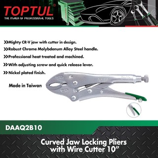 Kềm kẹp 10" daaq2b10