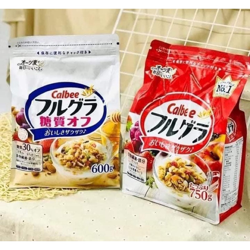 Ngũ cốc Calbee Nhật 800g