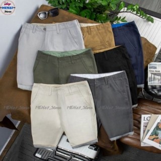 Short kaki nam . quần short ab nam kaki cao cấp - chất kaki mềm mịn - men87_store