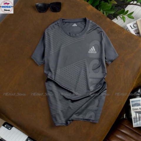 Áo Thể Thao Nam Dập Vân  Cao Cấp Chất Thun Lạnh Co Giãn 4 Chiều Mèm Mịn  - Men87_store