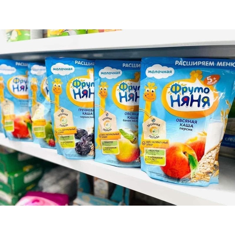 Bột ăn dặm Fruto Nga
