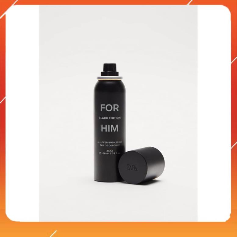 SET NƯỚC HOA FOR HIM BLACK EDITION + XỊT THƠM TOÀN THÂN ALL-OVER SPRAY 100 ML