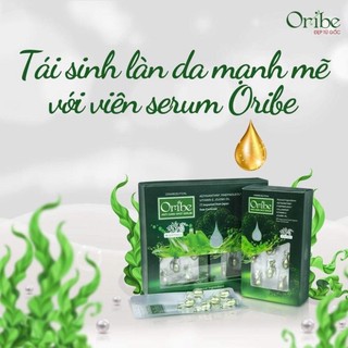 Viên Serum Oribe - Giúp mờ nám, trắng da. Cải thiện da khô nhăn -date mới