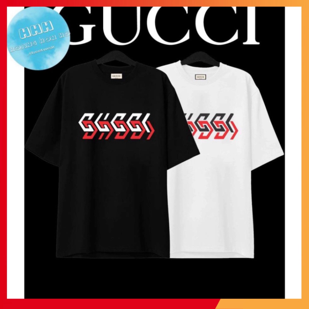 (Giảm Siêu Sốc) Áo Thun Gc Họa Tiết Chữ - Chất Cotton Cao Cấp, Dáng Rộng, Dành Riêng Cho Nam Và Nữ