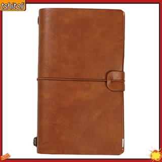 [tshitoli] Loose-leaf Traveler Diary Notebook