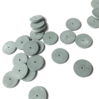 Đĩa cao su đặc đánh bóng 22mm lỗ vít 2mm.