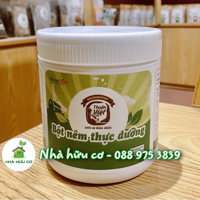 Bột nêm/Hạt nêm NGƯU BÀNG -  Nêm thực dưỡng HOMEFOOD - Date: 4/2024 - Nhà Hữu Cơ hatnem
