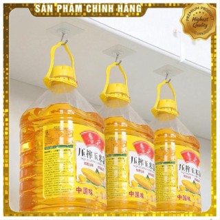 Móc dán tường siêu dính chịu lực, móc dính tường trong suốt 6cmx6cm 1k