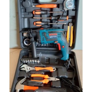 Máy khoan bosh 13ly RE vali kèm bộ phụ kiện