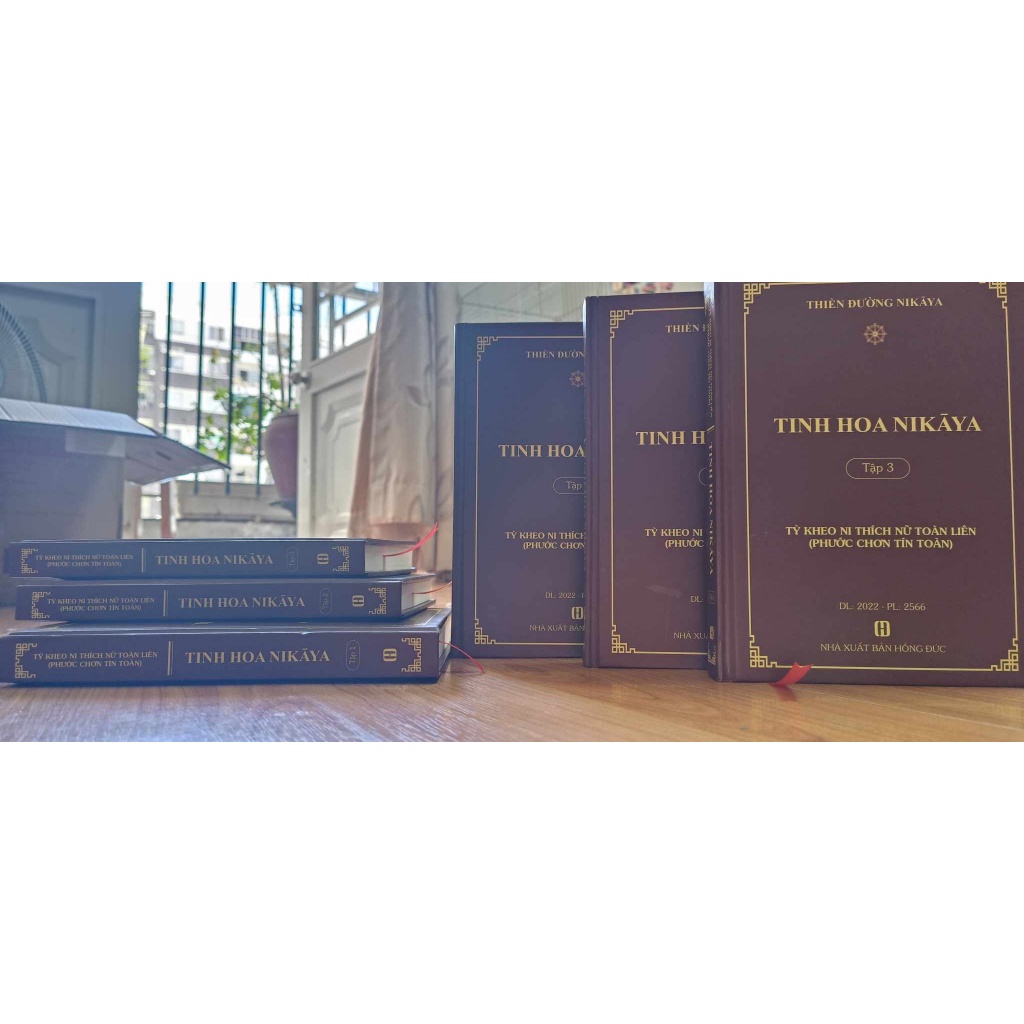 Cực quý, Tinh Hoa Nikaya - Bộ 3 Tập - Nxb hồng đức   - SHOP PHẬT GIÁO DƯƠNG KHOA