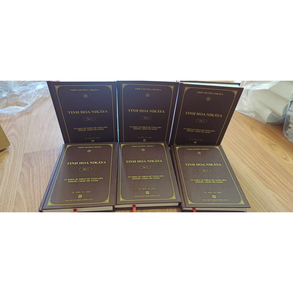 Cực quý, Tinh Hoa Nikaya - Bộ 3 Tập - Nxb hồng đức   - SHOP PHẬT GIÁO DƯƠNG KHOA
