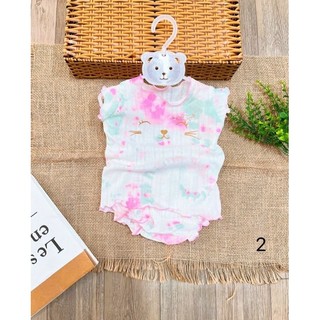 Set bộ ngắn bé gái bộ hotga (set 5 200k)