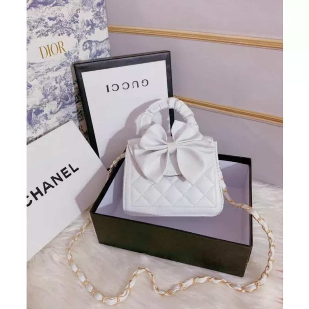 Túi xách nữ đeo chéo, túi mini 18cm để vừa điện thoai chất da mềm quai nhún mã H96