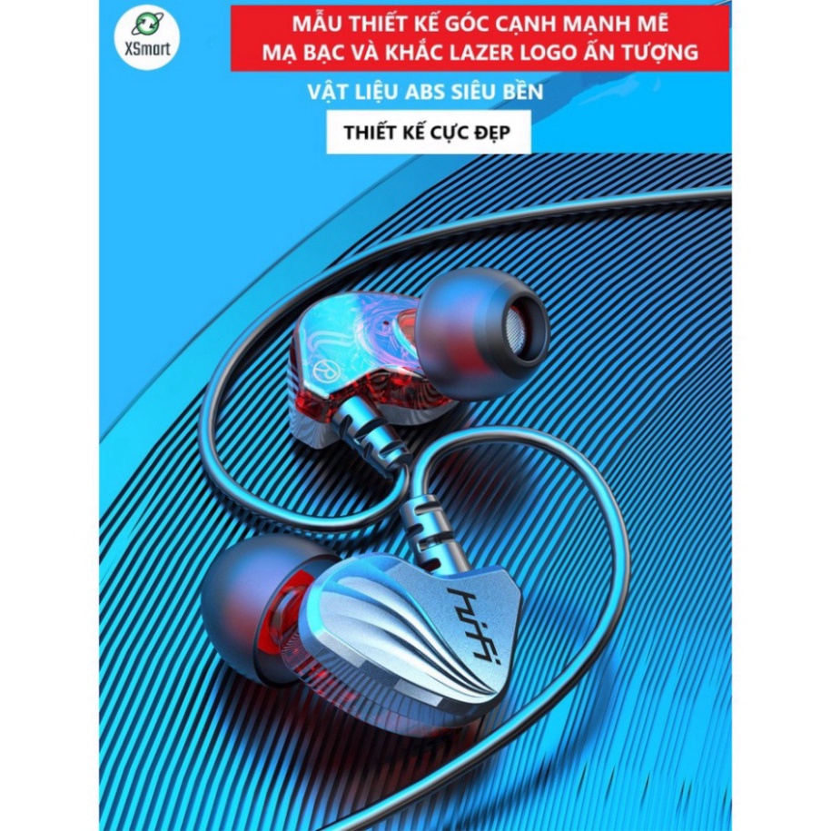 Tai Nghe Nhét Tai HiFi S2000 Pro Super Bass Chống Ồn Cực Tốt, Âm Thanh Khủng, Chơi Game Ngon hot hot HOT