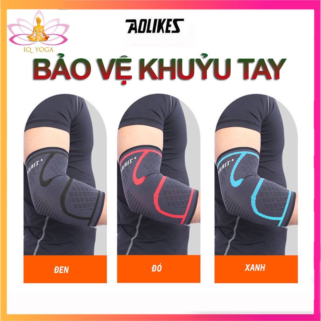 Xỏ khuỷu bảo vệ khuỷu tay chính hãng aolikes (theo đôi)