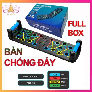 Dụng cụ hít đất tập chống đẩy đa năng PUSH UP 12 trong 1 full hộp