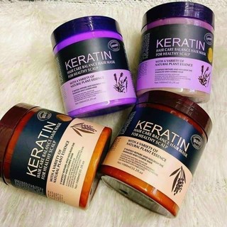 Hấp Ủ Tóc Keratin Collagen 1000ml Lavender Màu Hũ Ngẫu Nhiên