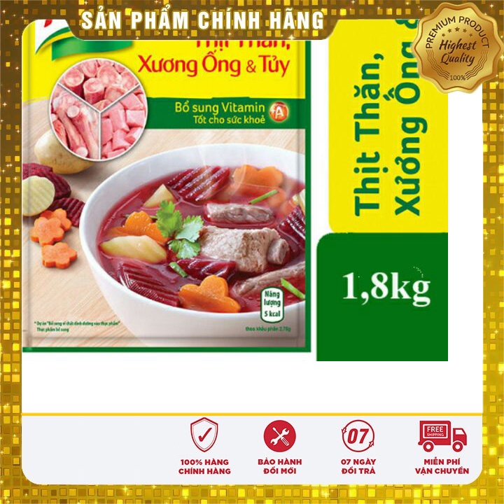 Hạt nêm knorr 1.8kg. hatnem