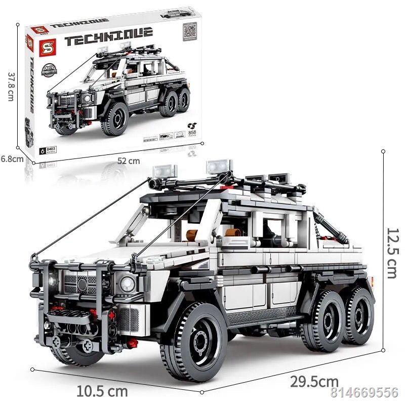 Thương hiệu S Plus Zhi 8884 Jiji Bão Optimus Prime phong cách xe đầu kéo xe tải hạt nhỏ khối xây đồ chơi lắp ráp