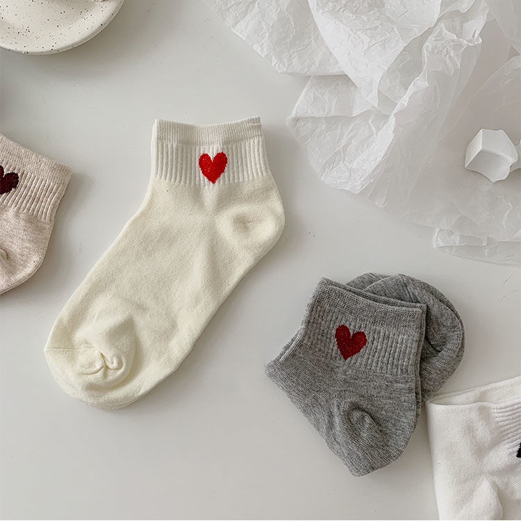 Jiashucheng ins Vớ Mỏng Cổ Thấp Miệng Nông Dễ Phối Đồ Phong Cách Preppy Nhật Bản Thời Trang Xuân Hè Cho Nữ