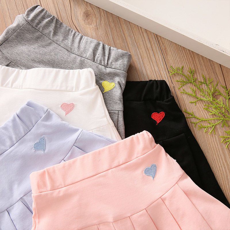 Jiashucheng Quần Culottes Xếp Ly Lưng Cao Co Giãn Thời Trang Mùa Hè Cho Nữ