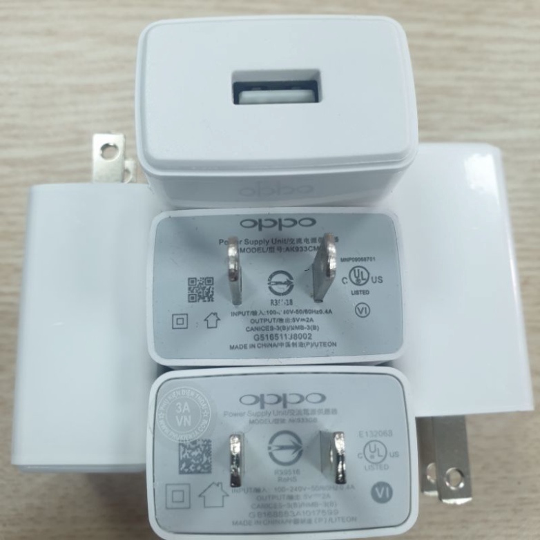 Củ oppo 5v-2a, mã 933.bán buôn .bảo hành 12 tháng a