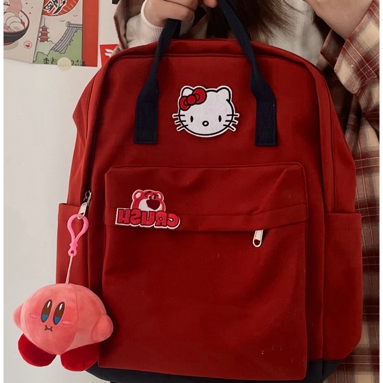 Ba Lô Đi Học Sức Chứa Lớn y2k Hình Hello Kitty 2023