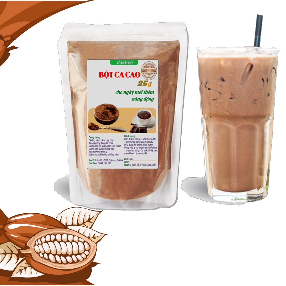 Ca cao nguyên chất - quà tặng từ thiên nhiên