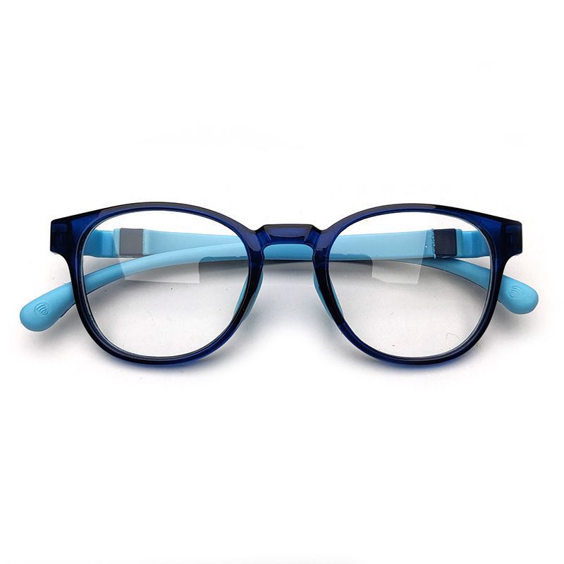 Kính Bảo Hộ Chống Tia Bức Xạ Gọng Silicon Mềm Dành Cho Bé 1-8 Tuổi