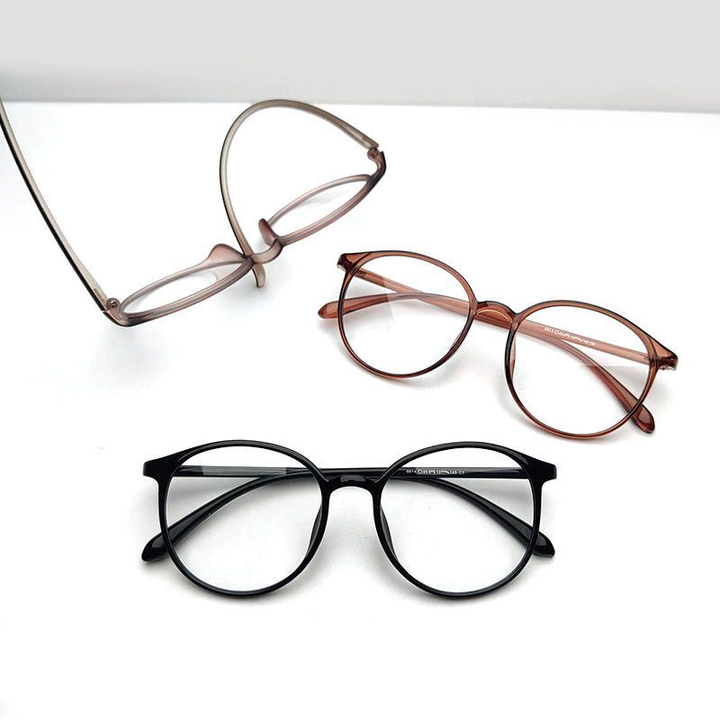 Kính Mát tr90 Chống Ánh Sáng Xanh Không Gọng Chống Tia Bức Xạ Phong Cách retro