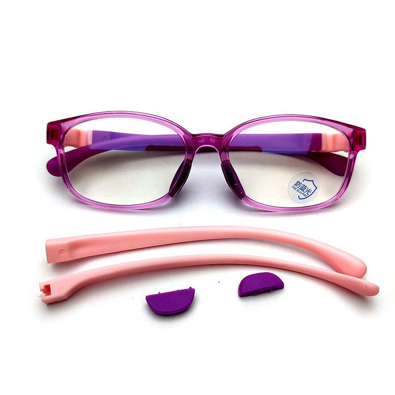 Mắt Kính Chống Bức Xạ Ánh Sáng Xanh Bằng silicone Mềm Cho Trẻ Em / Điện Thoại / Máy Tính