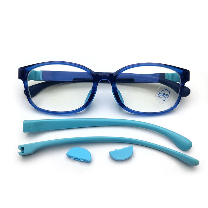 Mắt Kính Chống Bức Xạ Ánh Sáng Xanh Bằng silicone Mềm Cho Trẻ Em / Điện Thoại / Máy Tính
