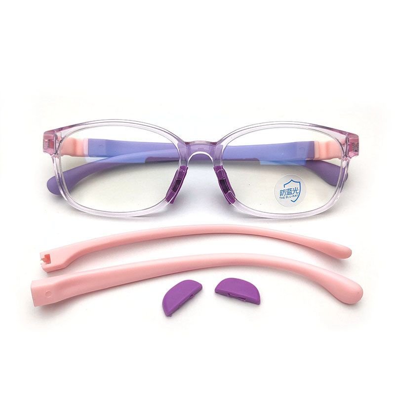 Mắt Kính Chống Bức Xạ Ánh Sáng Xanh Bằng silicone Mềm Cho Trẻ Em / Điện Thoại / Máy Tính