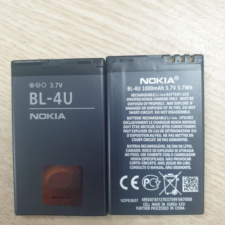 Pin nokia BL 4U hàng chuẩn dung lượng 1200mh - Bảo hành 6 tháng