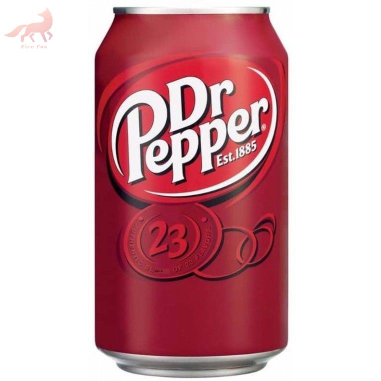 Soda Water Original DR Pepper Nước Có Ga Hương Anh Đào 330ml