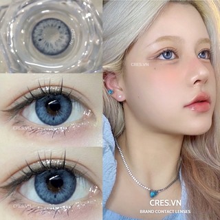 Denut gray | lens xám xanh dương giãn to 14.4mm