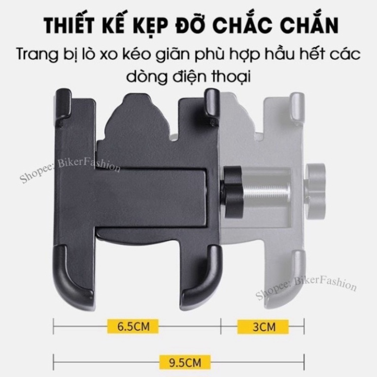 Giá Đỡ Điện Thoại Xe Máy- Kẹp Điện Thoại Gắn Xe Máy C2 Chống Cướp Cực Chắc Chắn loại 1 HOT HOT