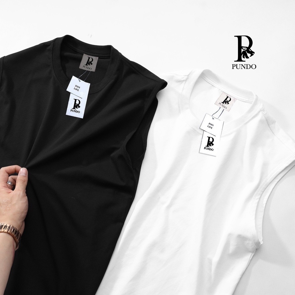 Áo thun ba lỗ tanktop nam thể thao , vải cotton thoáng mát cao cấp PUNDO ATPD073