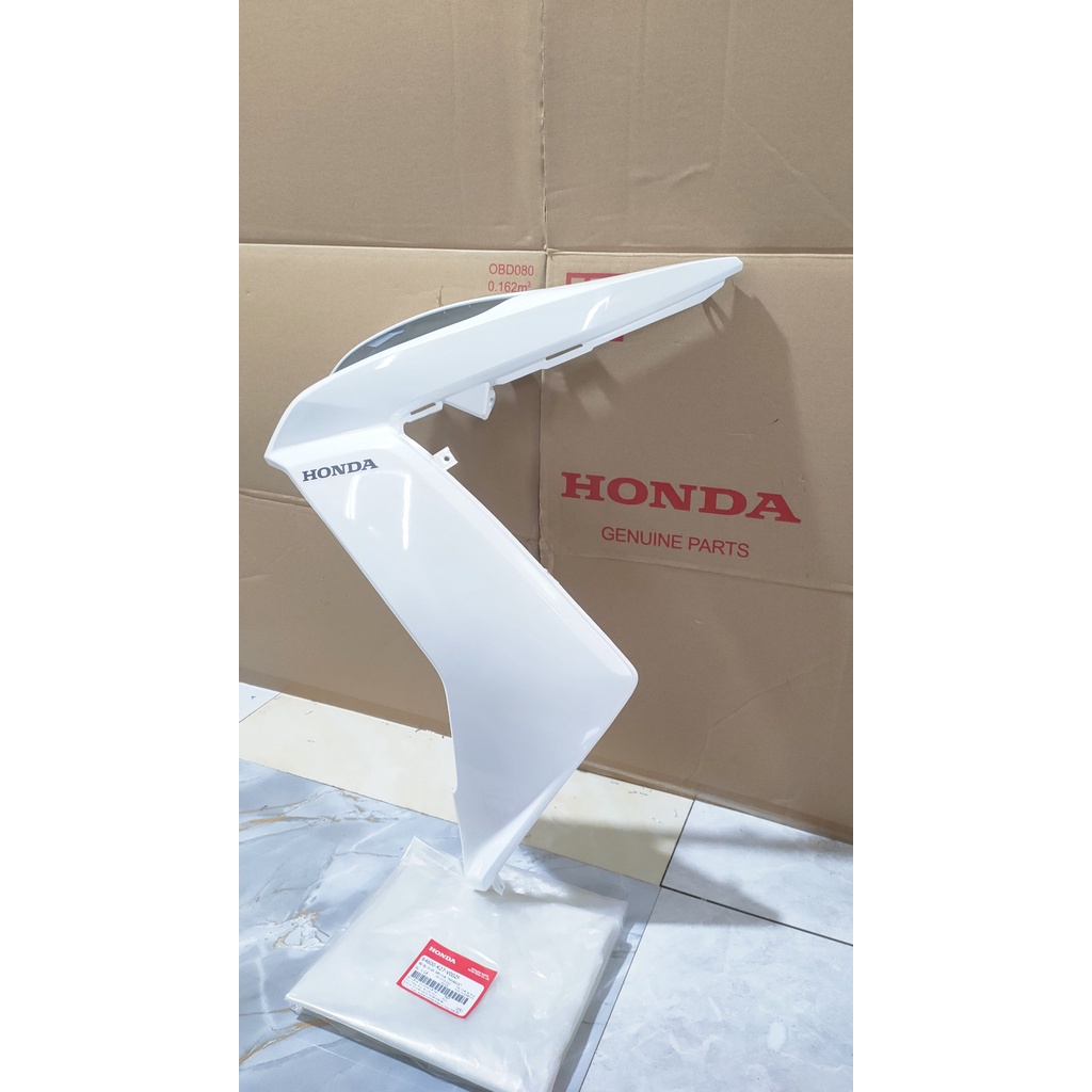 Cánh yếm bên trái | Bửng yếm Air Blade 125  màu Trắng xám *NHA62X* chính hãng Honda