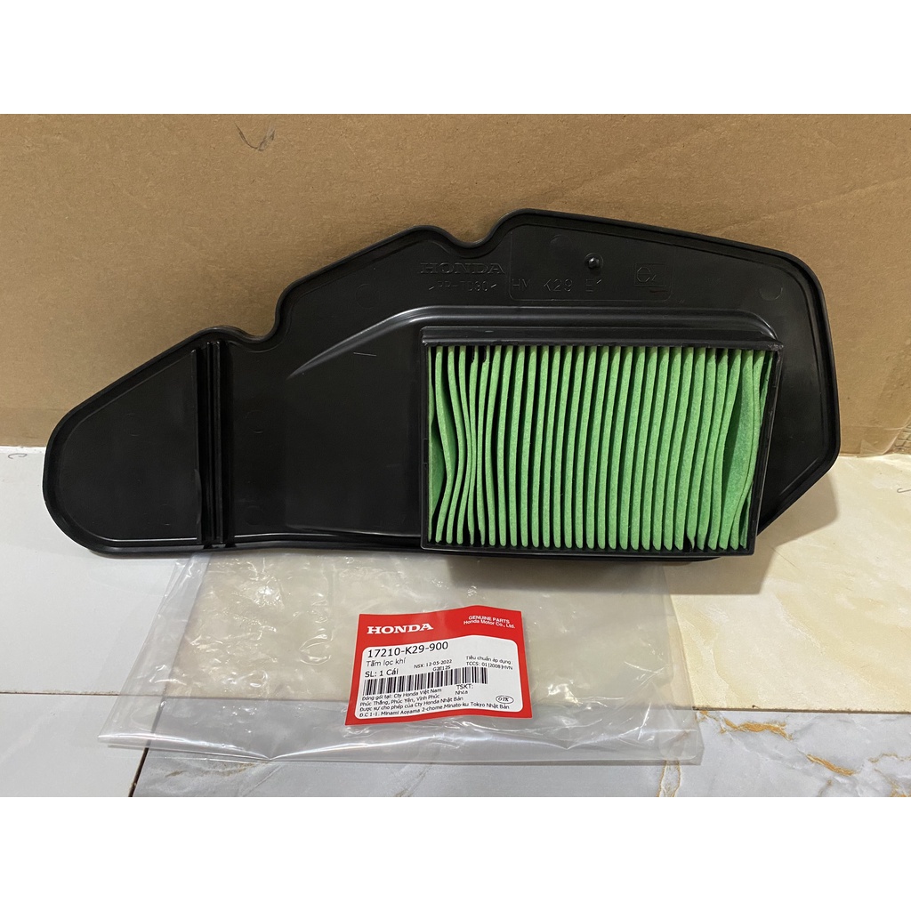 Lọc gió xe máy | tấm lọc khí SH MODE, Air Blade 125, Air Blade 2020, PCX 125, VARIO chính hãng Honda