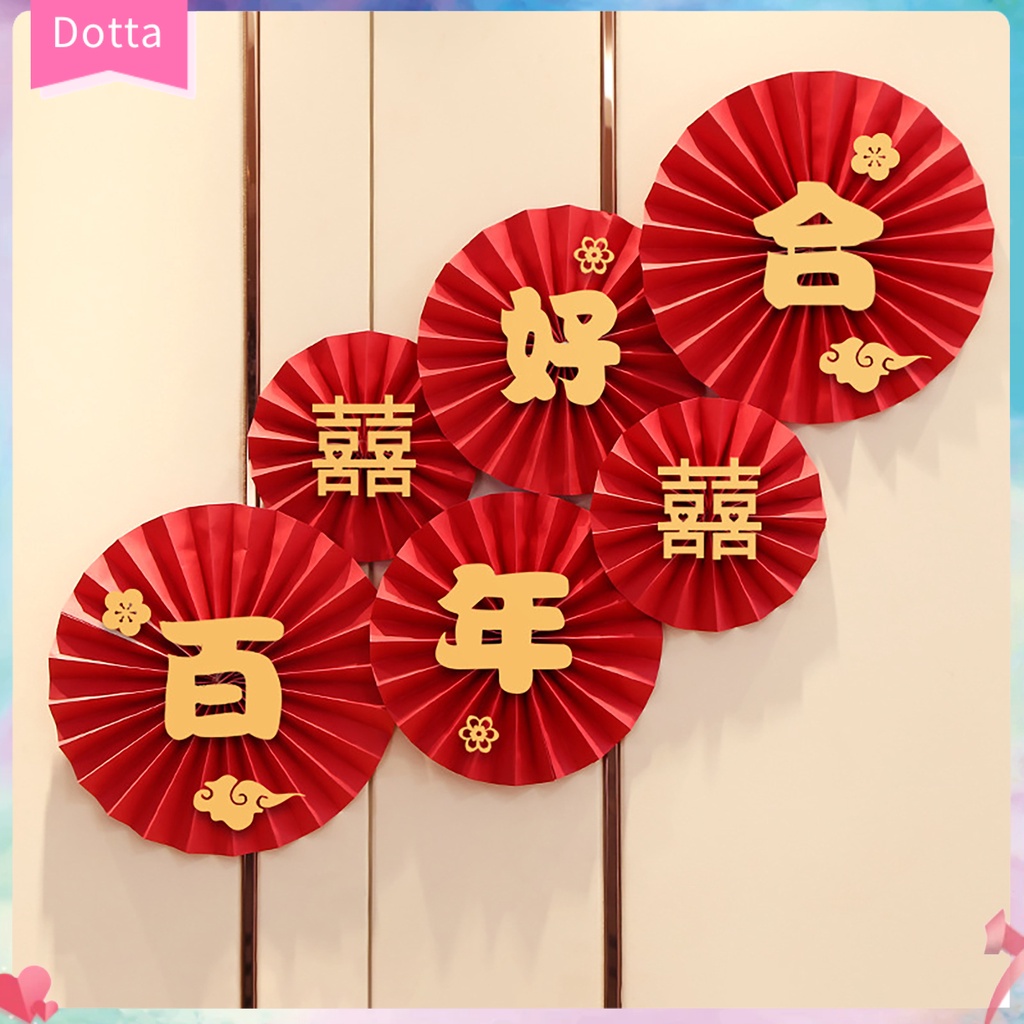 Quạt giấy hai mặt trang trí thân thiện với môi trường