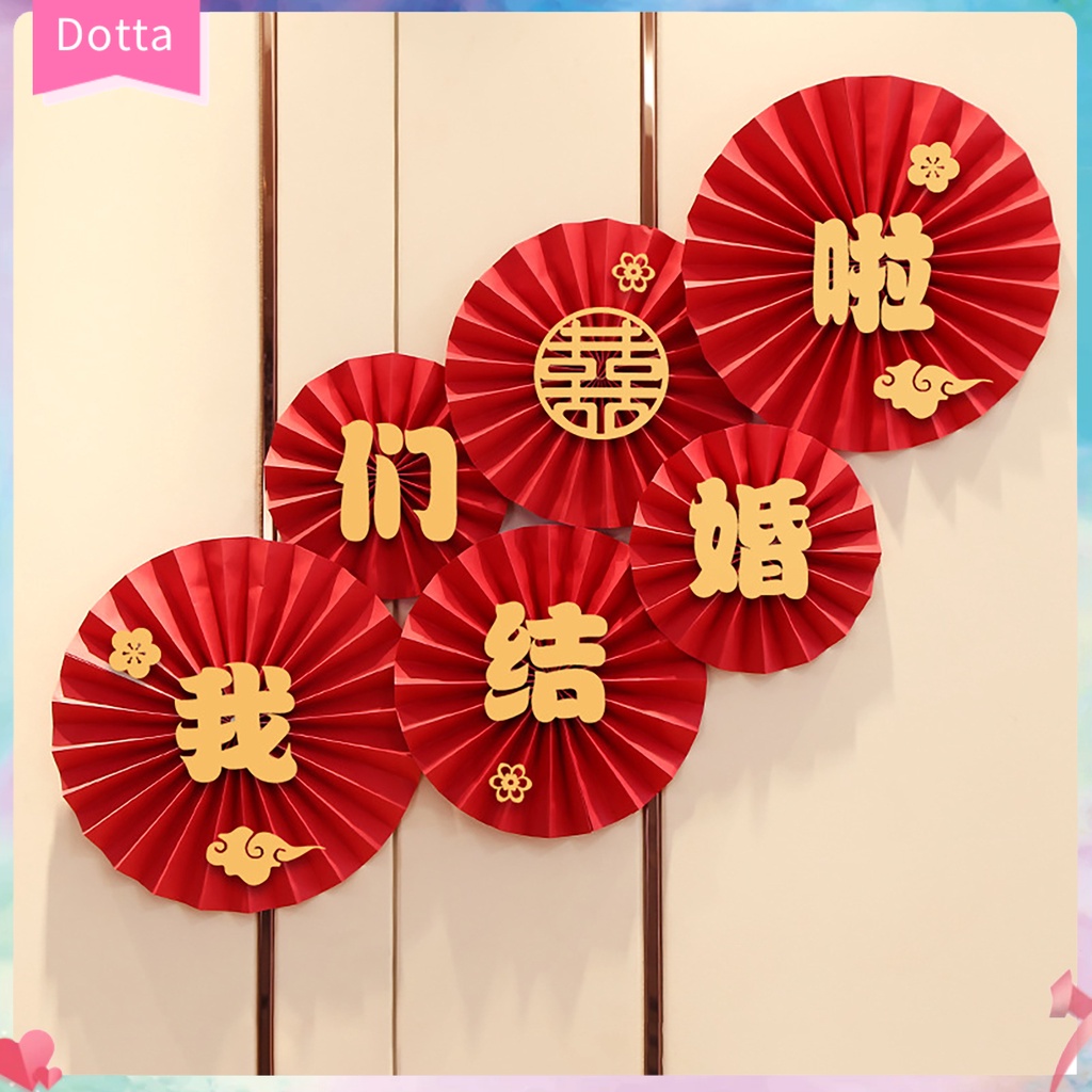 Quạt giấy hai mặt trang trí thân thiện với môi trường