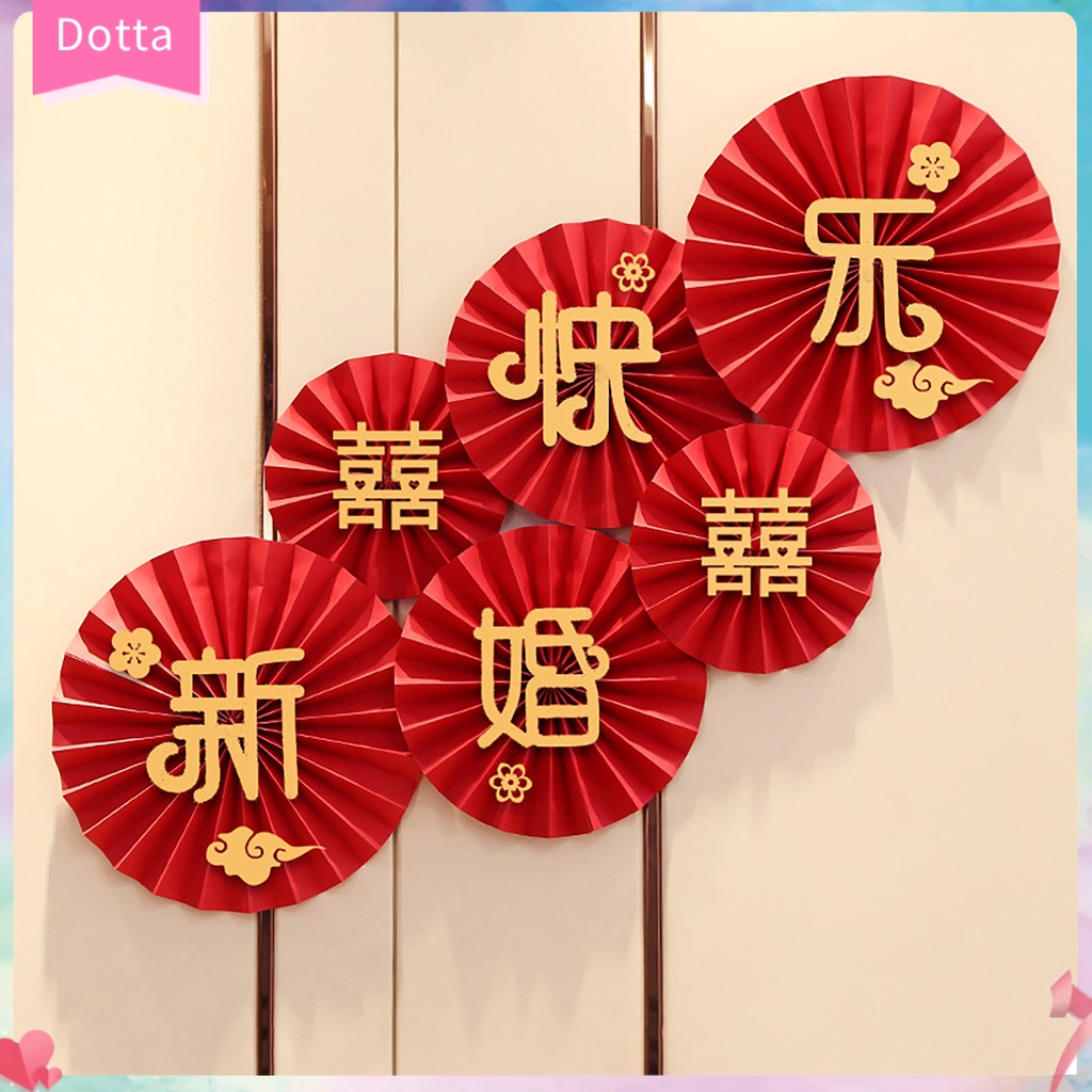 Quạt giấy hai mặt trang trí thân thiện với môi trường