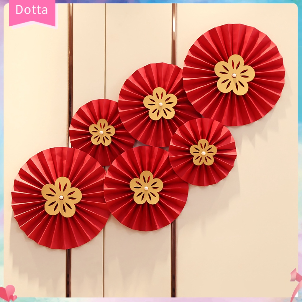 Quạt giấy hai mặt trang trí thân thiện với môi trường