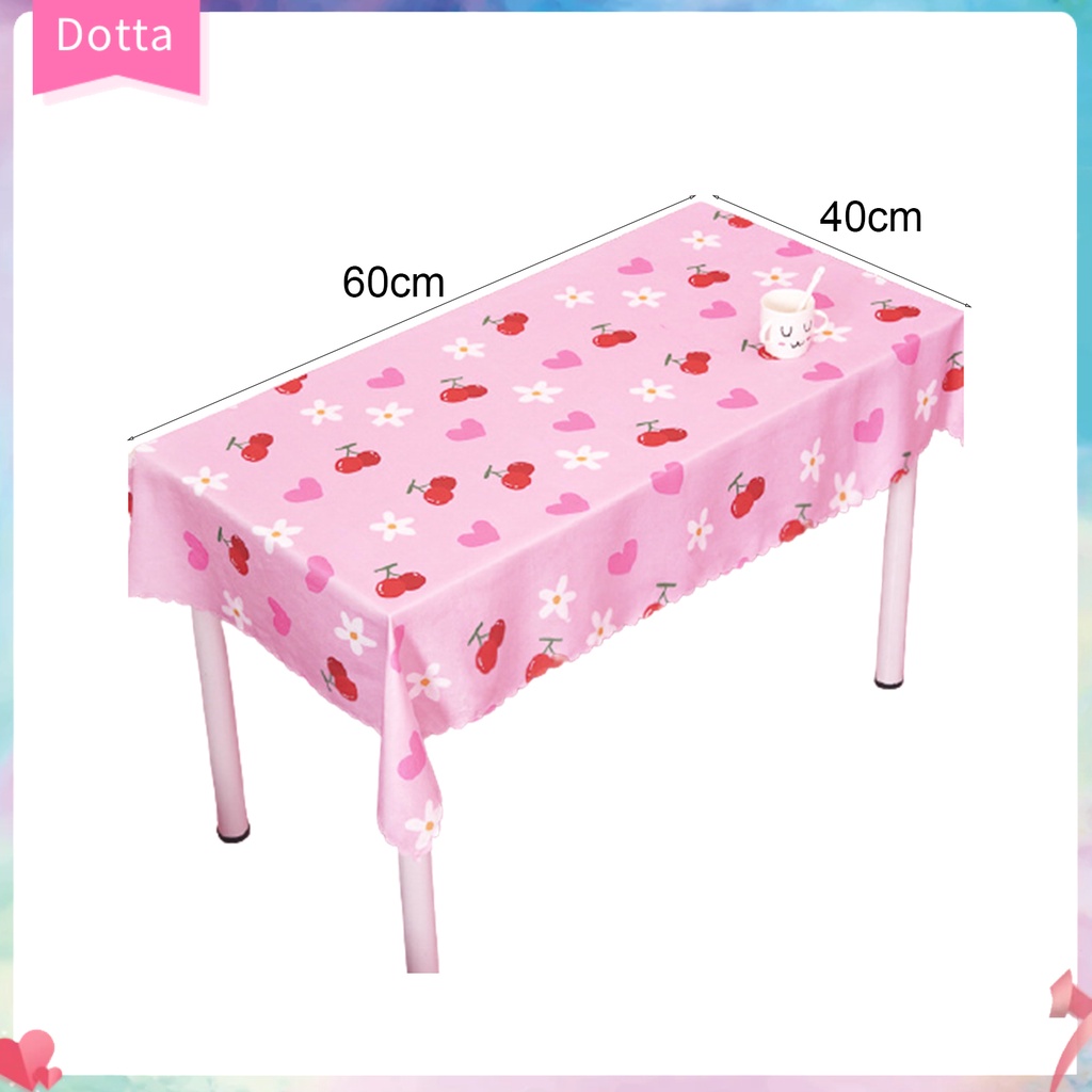 Khăn Trải Bàn Cách Nhiệt Hình Chữ Nhật 40x60cm Có Thể Giặt Sạch Dùng Cho Kí Túc Xá K1