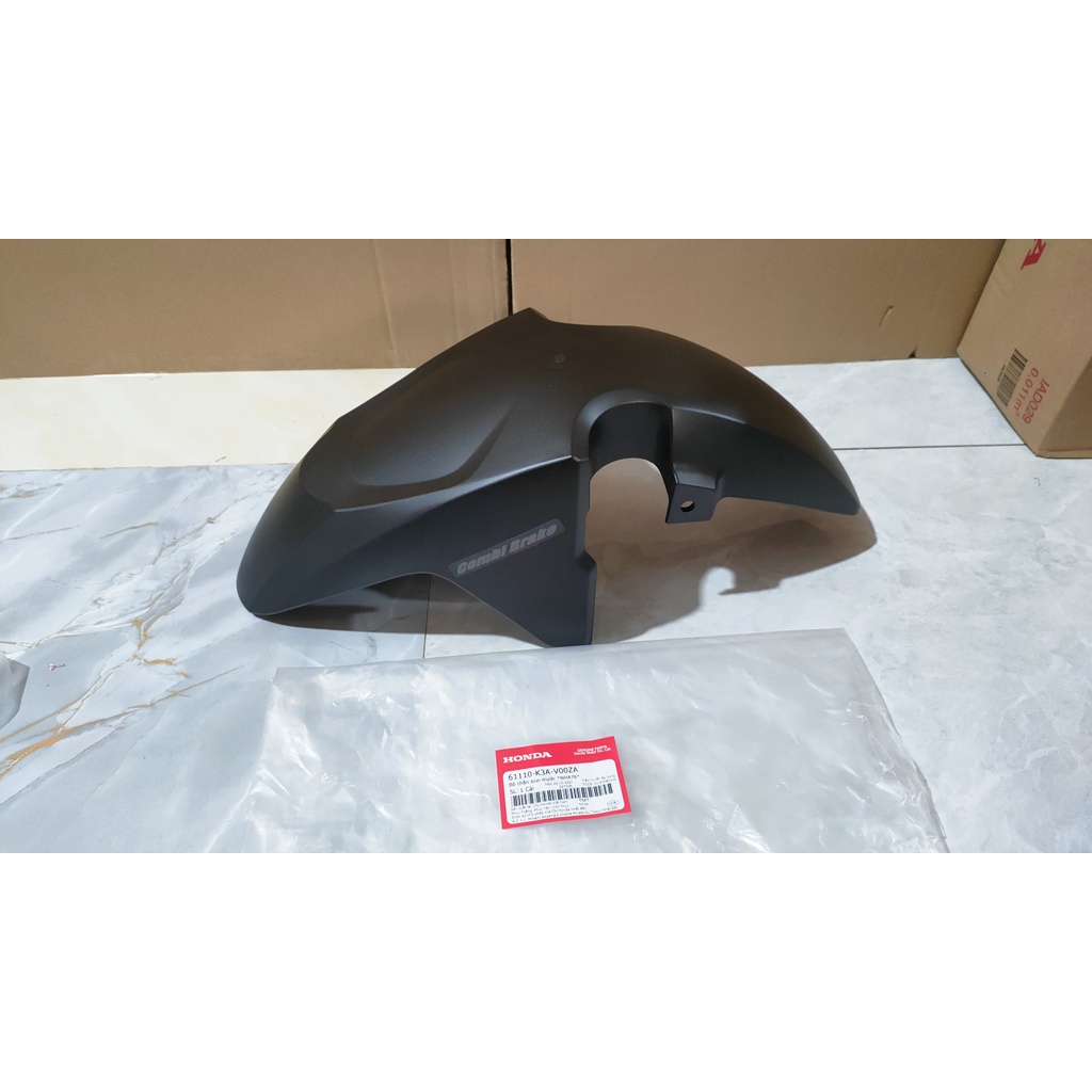 Chắn bùn trước | dè trước Air Blade 125  màu Đen nhám chính hãng Honda
